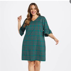 Draper James Ruffle Sleeve Shift Dress